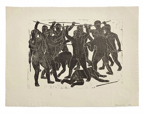 Work: Otto Neumann 1895-1975 Ancient Greek Men, 1938