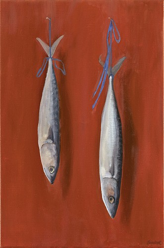 Haidee Becker Two Fish / Red, 2025