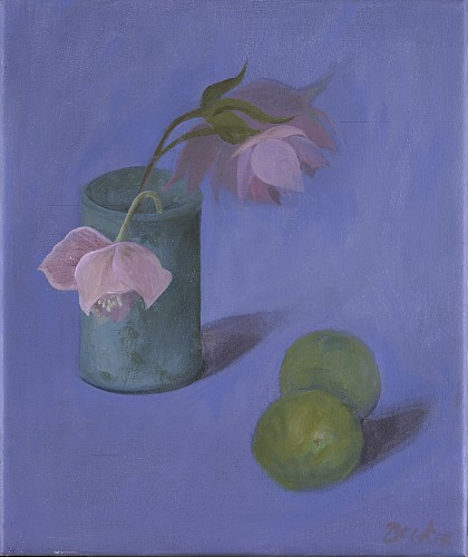 Work: Haidee Becker Three Hellebores and Two Limes, 2025