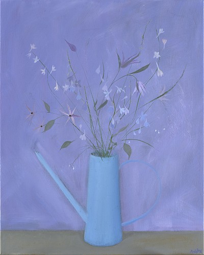 Work: Haidee Becker Early Spring Flowers in Watering Can, 2025