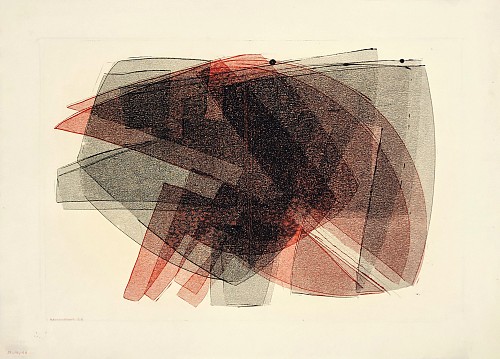 Otto Neumann 1895-1975 - Abstract Composition, 1967