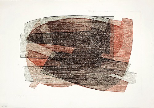 Work: Otto Neumann 1895-1975 Abstract Composition, 1967