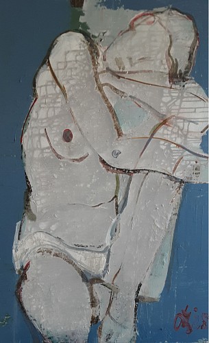Untitled:(White Nude), 2025