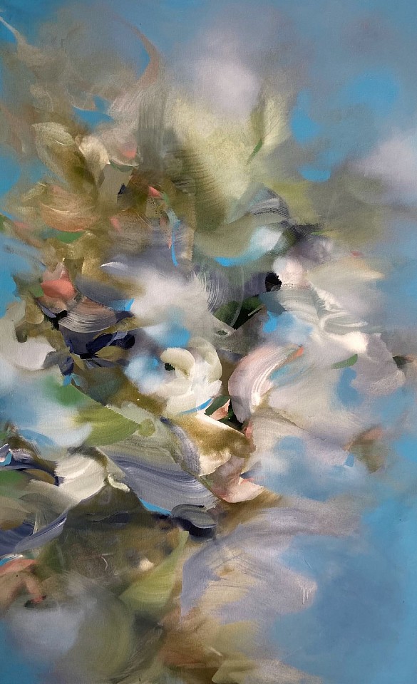 Sara Pittman, Outside In, 2025
48" x 30" unframed
Acrylic and oil on canvas
SPI 41
Sold