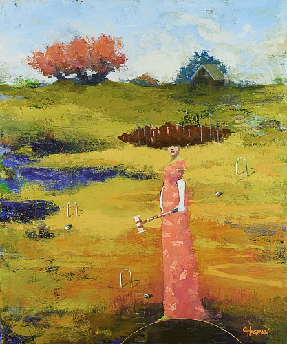 Work: Cathy Hegman Weight of Balance Croquet