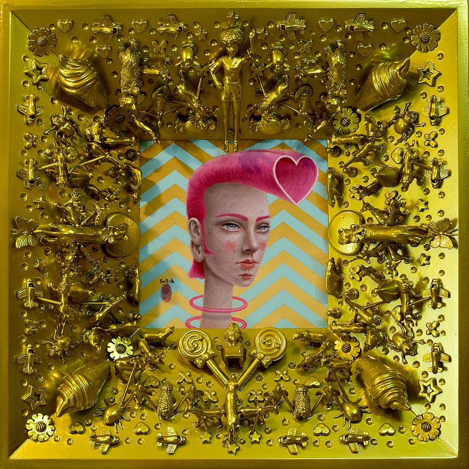 Mario Soria, Love Me Tender, 2025
19.5" X 19.5" framed
oil on panel, toybox frame.
SOR 50
Price Upon Request