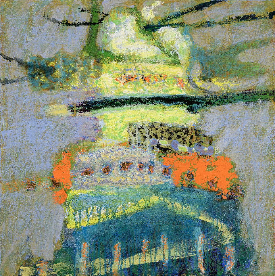 Richard Stevens, Reaching a Pinnacle, 2024
24" x 24", 26" x 26" x 2" framed
Oil on canvas
RS 054
Price Upon Request