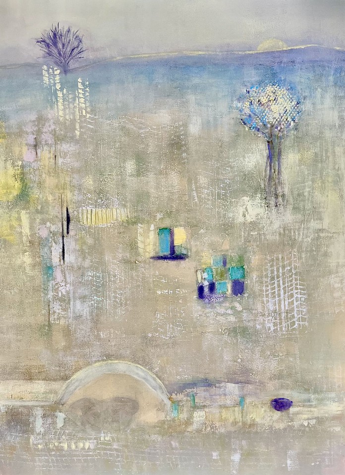 Helen DeRamus, Harmonies, 2025
40" x 30"
Oil, cold wax medium, on cradled panel
HDR 90
Price Upon Request