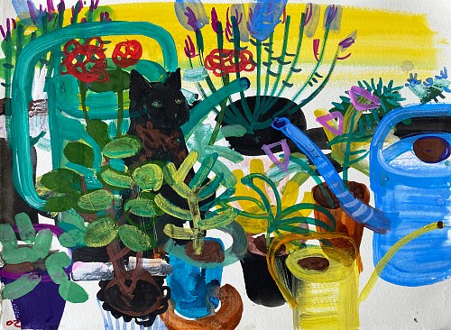 Olena Zvyagintseva -&nbsp;Black Cat-6, 2023