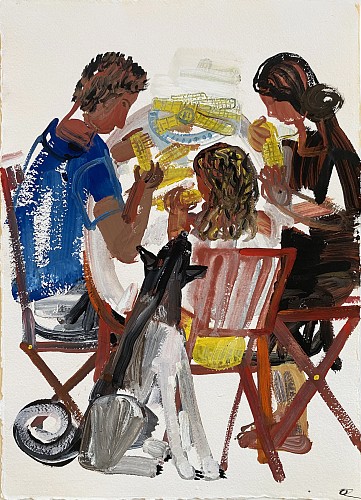 Olena Zvyagintseva -&nbsp;Eating Corn, 2024