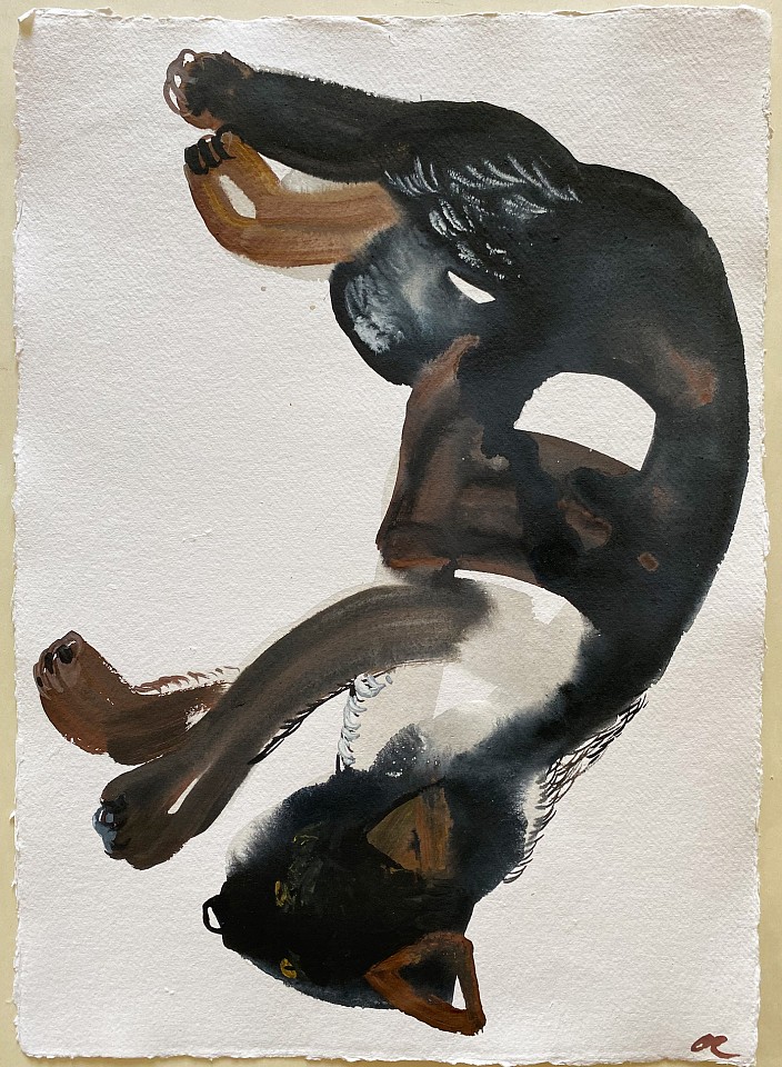 Olena Zvyagintseva, Sleping - 1, 2025
17" x 12", unframed
Gouache on handmade paper
OZ 708
Price Upon Request