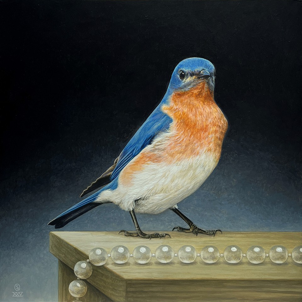 Stephen  O&#039;Donnell, Acrylic on panel, 2025
10"" x 10""
SOD 47
Price Upon Request