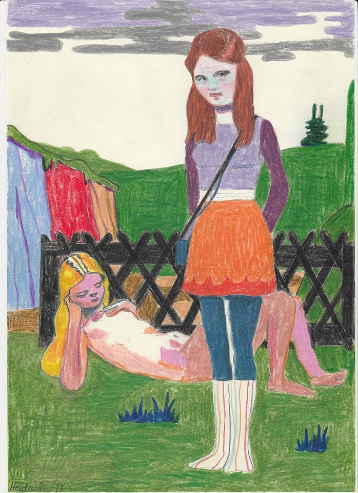 Stephanus Heidacker, pencil and colored pencil on paper
11.625"" x 8.25""
STEPH-385
Price Upon Request