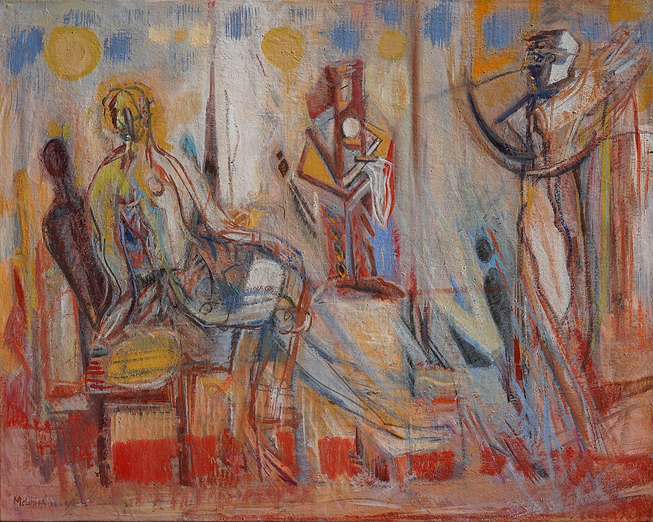 Isabelle Melchior, Studio, 2026
29" x 36" unframed
Oil on canvas
IM 1350
Price Upon Request