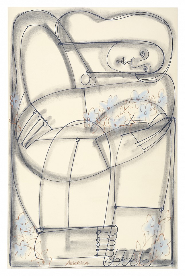 America Martin, Springs New Blossoms, 2026
40" x 26", 43" x 29" framed
Pastel and & Ink on Paper
ACM 603
Price Upon Request