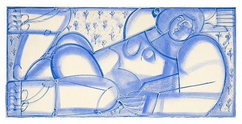 America Martin -&nbsp;Woman & Sliver & Blue, 2026