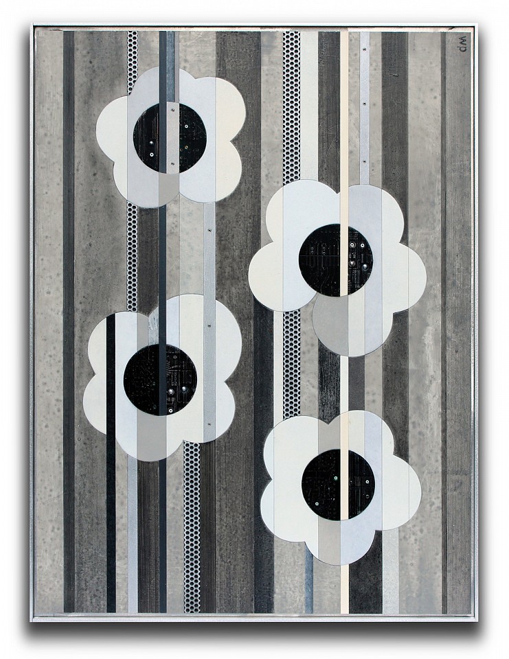 Woody Patterson, Bloom 2, 2026
23" x 30.5" x 1.5" framed
Mixed media assemblage on panel
WP 102
Price Upon Request