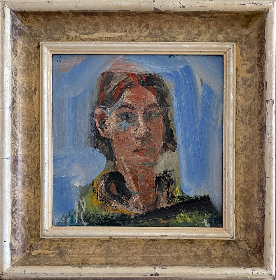 Isabelle Melchior, Sef Portrait, 1993
12" x 12", 19.5" x 19.5" framed
Oil on linen
CUST 58-08 IM 511
Price Upon Request