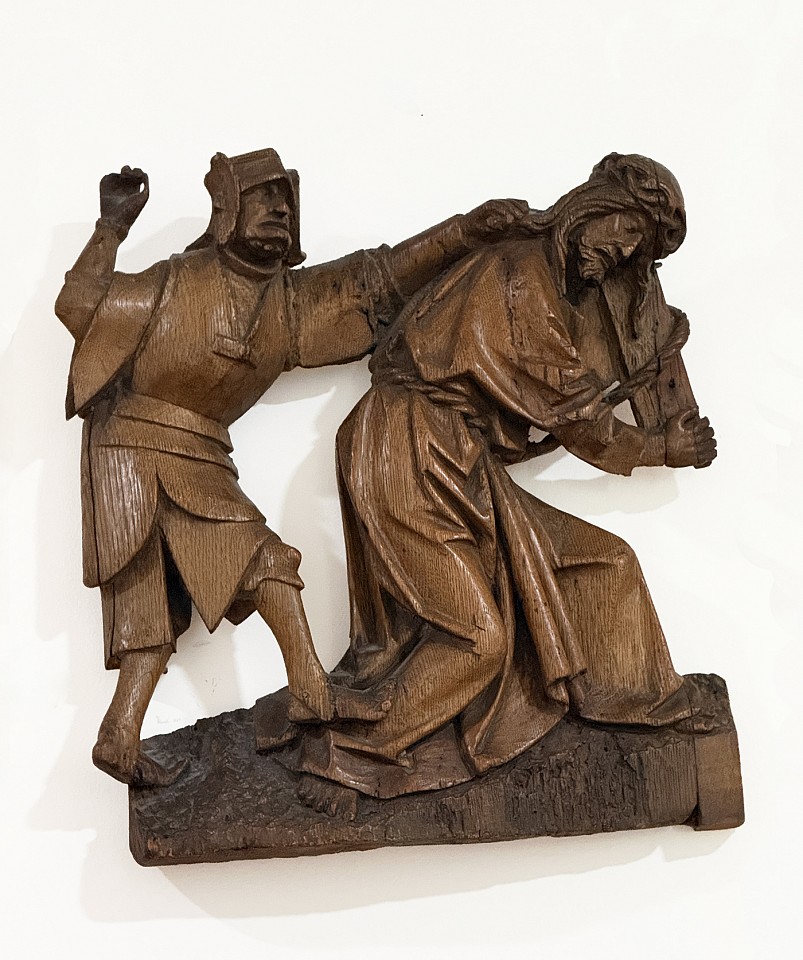 Artist Unknown, Dolorosa,German pearwoood, Curcifiction, figures, 16th Century
14""
Northern European wood carving
CUST 58-18
Price Upon Request