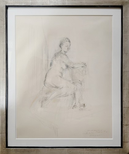 Isabelle Melchior -&nbsp;Untitled, Nude Seated in Chair, 2012