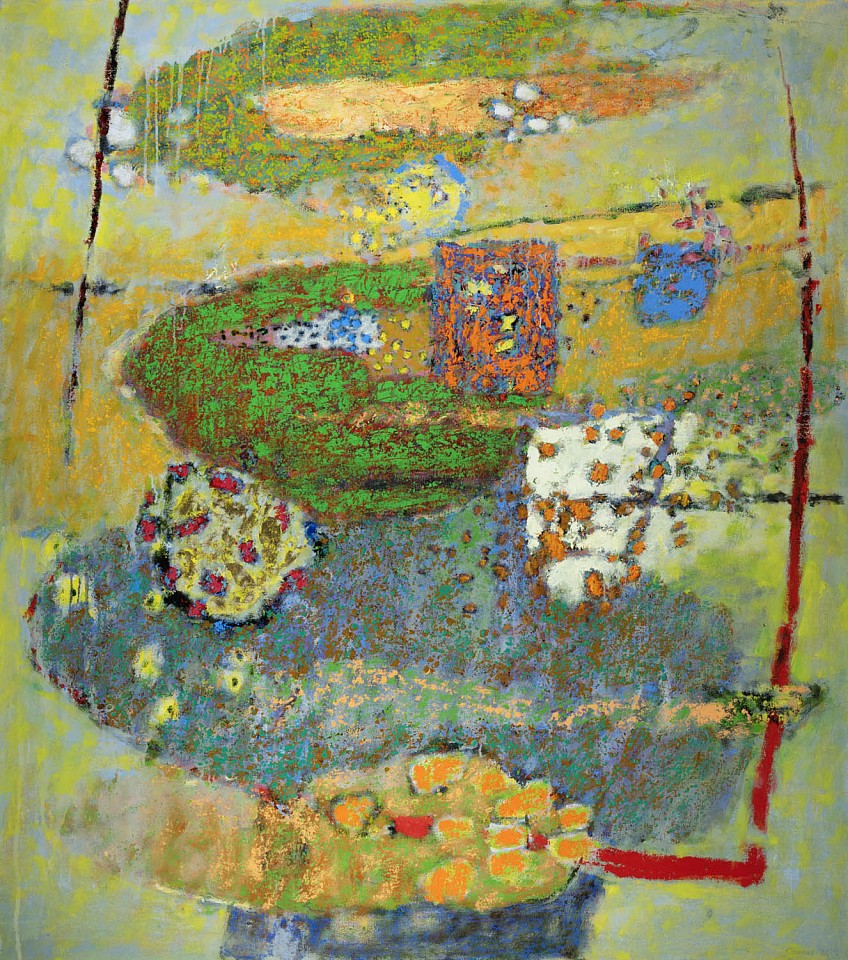 Richard Stevens, Strategies of Coexistence, 2026
54" x 48", 56" x 50" x 2" framed
Oil on canvas
RS 074
Price Upon Request