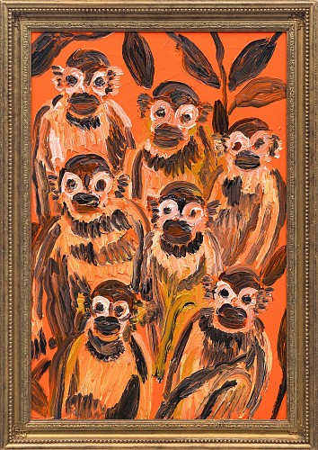 Hunt Slonem -&nbsp;7 Hanuman, 2026
