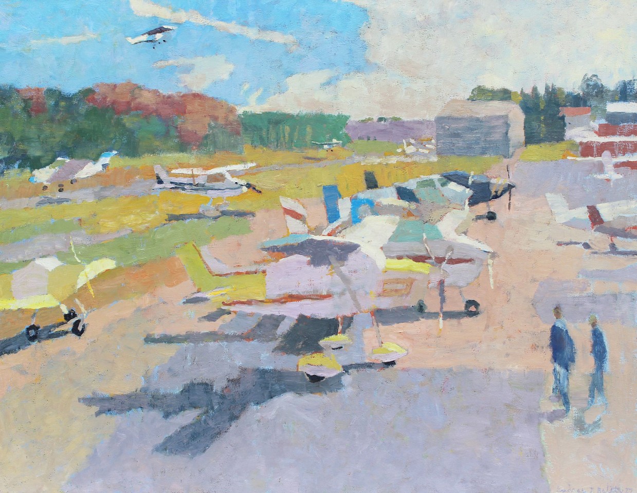 Andras Bality, To JRP Hanover Airport, 2022
28" x 36", 30" x 38" framed
Oil on canvas
AB 69
Price Upon Request