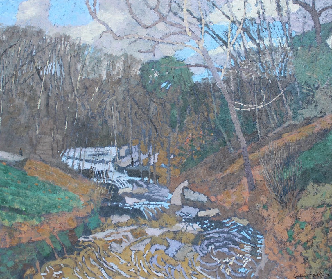 Andras Bality, Rattle Snake Creek, 2023
30" x 36", 32" x 38" framed
Oil on canvas
AB 64
Price Upon Request